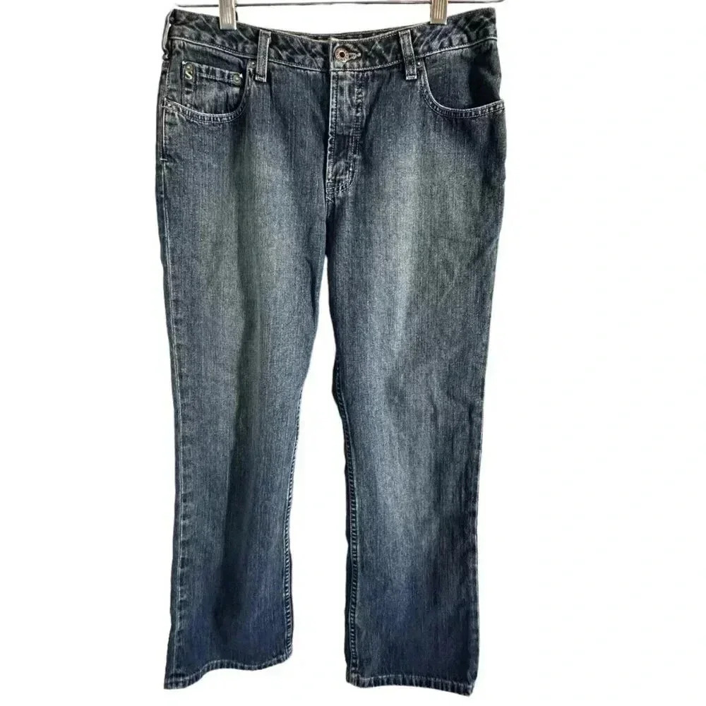 Silver Jeans Women's cropped size 31 med wash